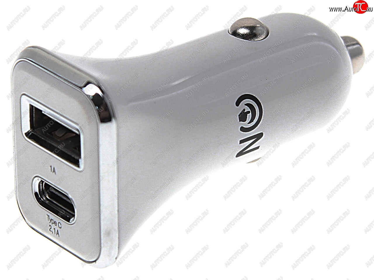 469 р. Устройство зарядное в прикуриватель 2USB 12V FAISON FAISON fs-z-426w white  с доставкой в г. Майкоп