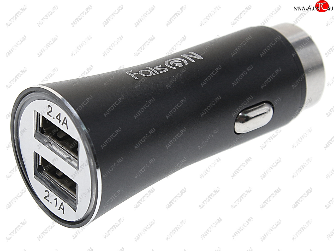 499 р. Устройство зарядное в прикуриватель 2USB 12V Quick Charge EARLDOM EARLDOM fs-z-588 black  с доставкой в г. Майкоп
