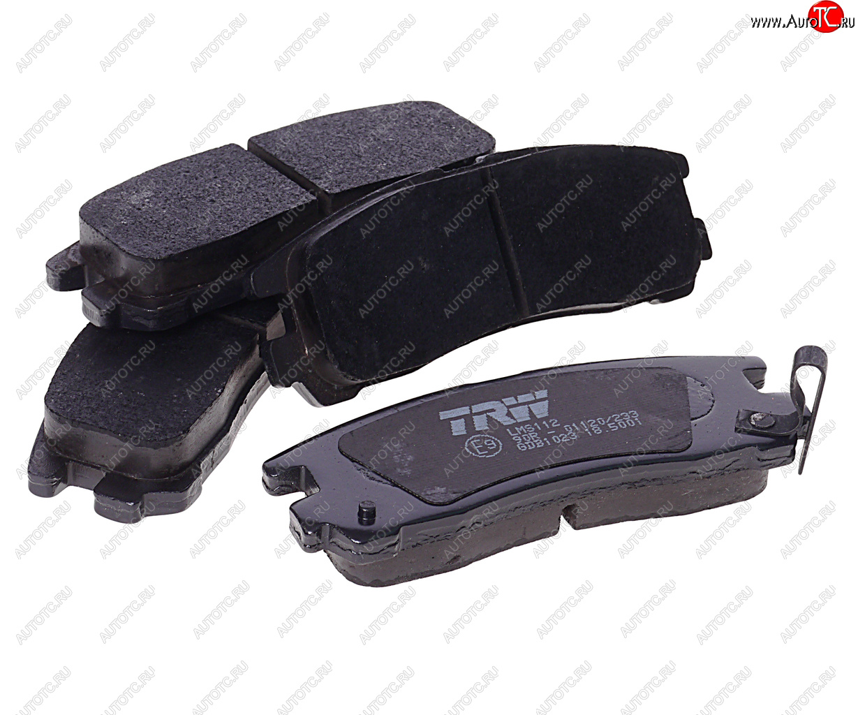 2 299 р. Колодки тормозные задние (4шт.) TRW Mitsubishi Pajero 2 V30/V40 5 дв. дорестайлинг (1991-1997)  с доставкой в г. Майкоп