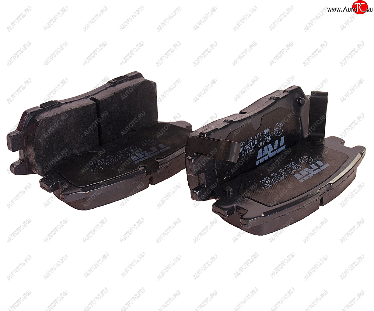2 289 р. Колодки тормозные задние (4шт.) TRW Mitsubishi Pajero 2 V30/V40 5 дв. дорестайлинг (1991-1997)  с доставкой в г. Майкоп