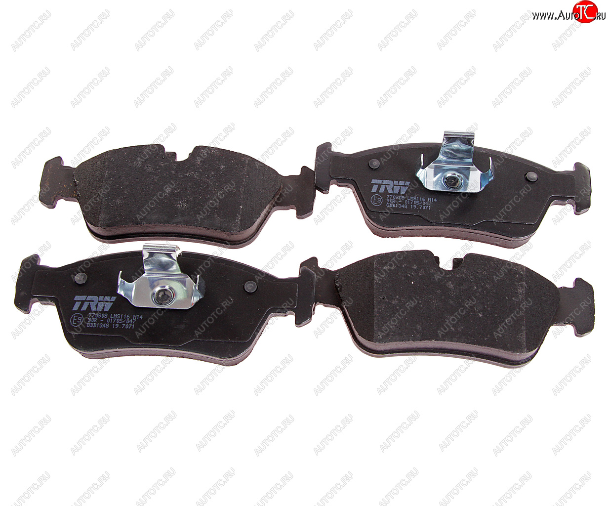 2 999 р. Колодки тормозные передние (4шт.) TRW BMW Z4 E85 (2002-2008)  с доставкой в г. Майкоп