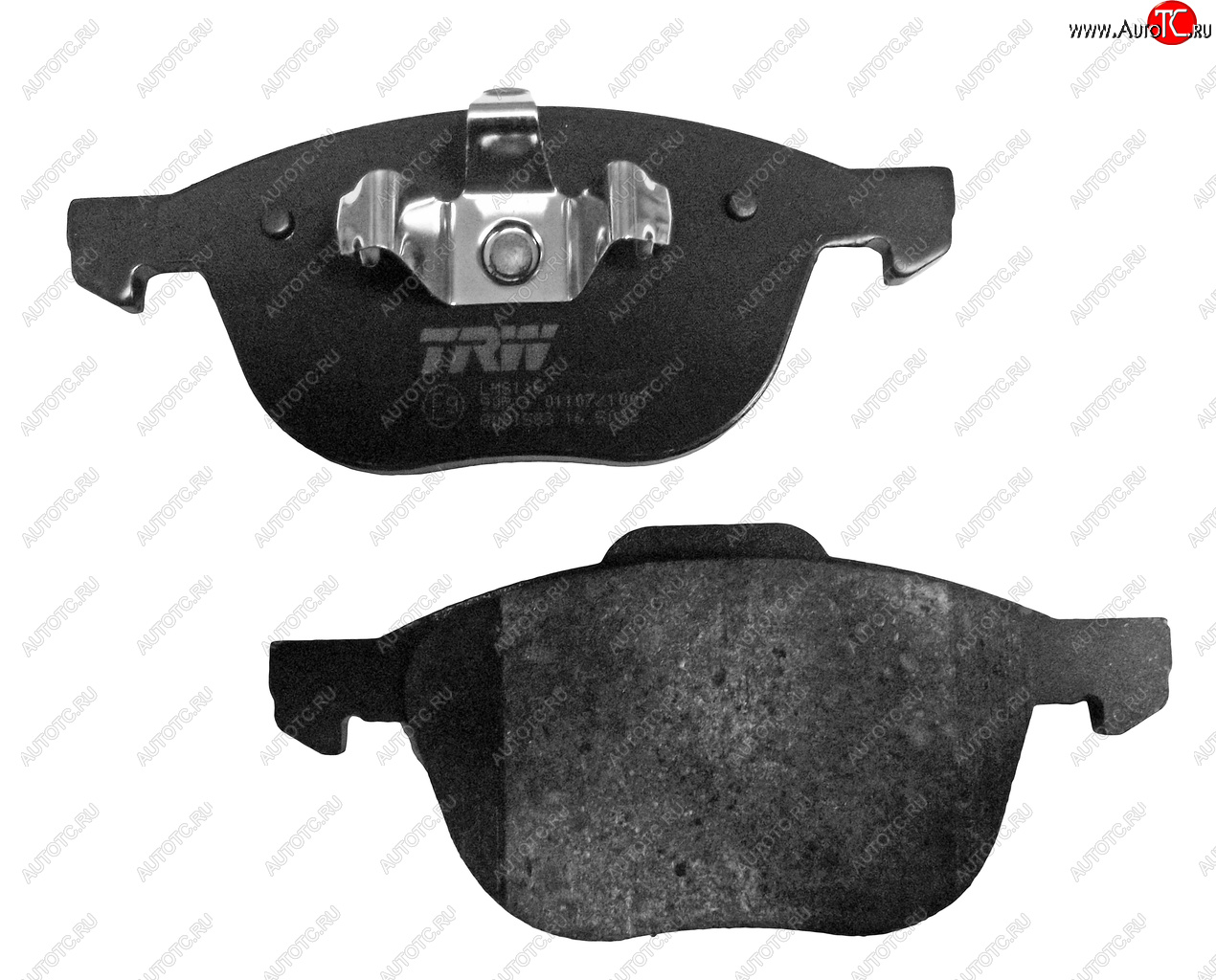 3 499 р. Комплект передних колодок дисковых тормозов TRW Ford Focus 2  седан дорестайлинг (2004-2008)  с доставкой в г. Майкоп