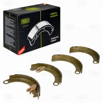 3 579 р. Колодки тормозные УАЗ-3163 Патриот (14-) НО задние клееные (4шт.) TRIALLI TRIALLI gf240  с доставкой в г. Майкоп. Увеличить фотографию 1