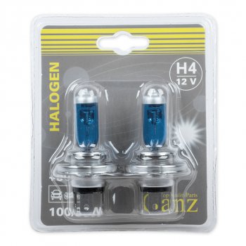 519 р. Лампа 12V H4 10090W P43t +50% блистер (2шт.) GANZ GANZ gip06054  с доставкой в г. Майкоп. Увеличить фотографию 2