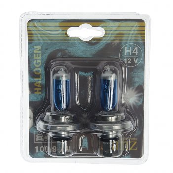 519 р. Лампа 12V H4 10090W P43t +50% блистер (2шт.) GANZ GANZ gip06054  с доставкой в г. Майкоп. Увеличить фотографию 1
