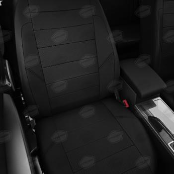 7 599 р. Авточехлы GEELY Atlas (19-) экокожа задняя спинка 40х60 с зад.подлокотника черные комплект AVTOLIDER AVTOLIDER gl09-0401-ec01  с доставкой в г. Майкоп. Увеличить фотографию 4