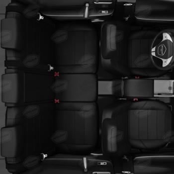 7 599 р. Авточехлы GEELY Atlas (19-) экокожа задняя спинка 40х60 с зад.подлокотника черные комплект AVTOLIDER AVTOLIDER gl09-0401-ec01  с доставкой в г. Майкоп. Увеличить фотографию 8