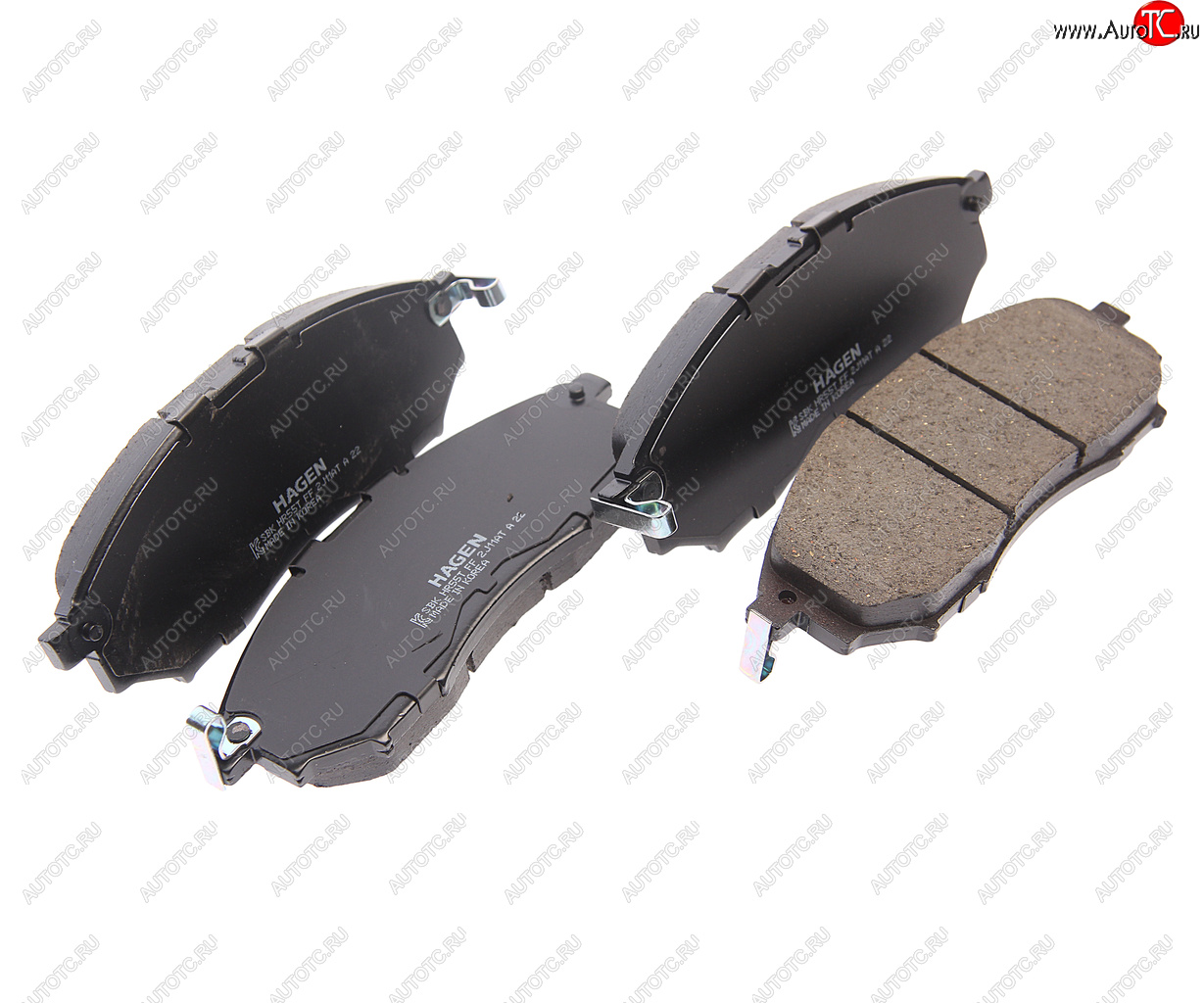 3 199 р. Колодки тормозные передние R17 (4шт.) SANGSIN Nissan Pathfinder R50 2-ой рестайлинг (2002-2004)  с доставкой в г. Майкоп