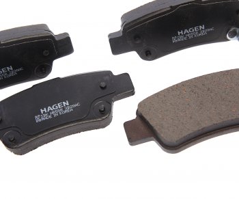 2 479 р. Колодки тормозные задние (4шт.) SANGSIN Honda CR-V RE1,RE2,RE3,RE4,RE5,RE7 дорестайлинг (2007-2010)  с доставкой в г. Майкоп. Увеличить фотографию 2