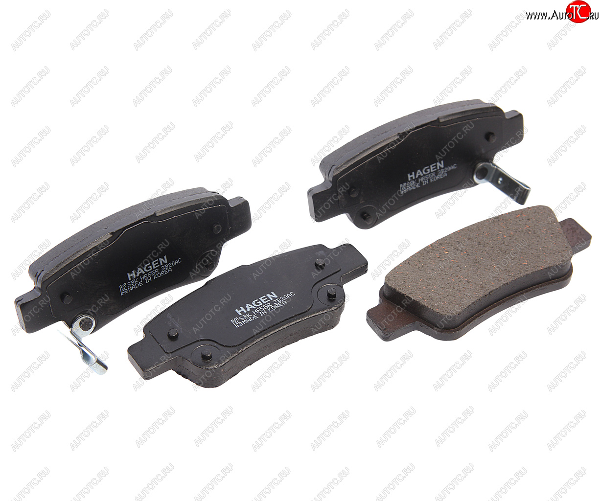 2 479 р. Колодки тормозные задние (4шт.) SANGSIN Honda CR-V RE1,RE2,RE3,RE4,RE5,RE7 дорестайлинг (2007-2010)  с доставкой в г. Майкоп