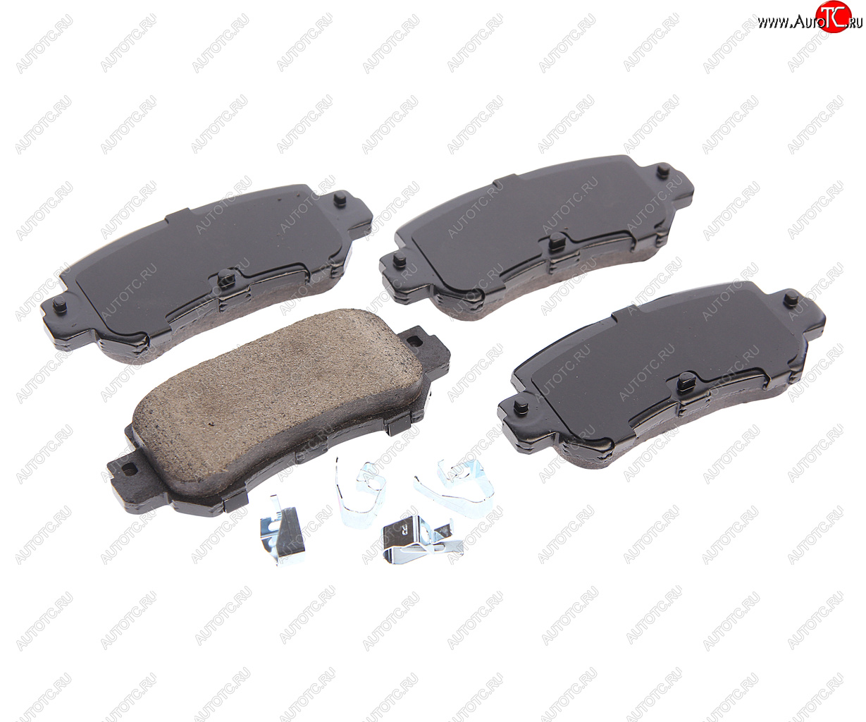 2 399 р. Колодки тормозные задние (4шт.) SANGSIN Mazda CX-5 KE дорестайлинг (2011-2014)  с доставкой в г. Майкоп