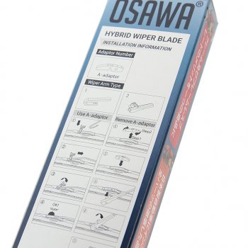 1 099 р. Щетка стеклоочистителя 400мм гибридная OSAWA OSAWA gw40  с доставкой в г. Майкоп. Увеличить фотографию 5