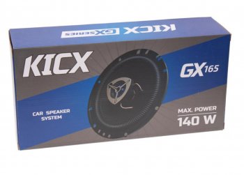2 879 р. Колонки коаксиальные 6 (16см) 70Вт KICX KICX gx-165  с доставкой в г. Майкоп. Увеличить фотографию 3