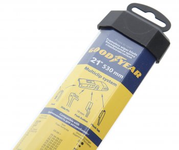 869 р. Щетка стеклоочистителя 530мм бескаркасная Multiclip Frameless GOODYEAR GOODYEAR gy000421  с доставкой в г. Майкоп. Увеличить фотографию 2