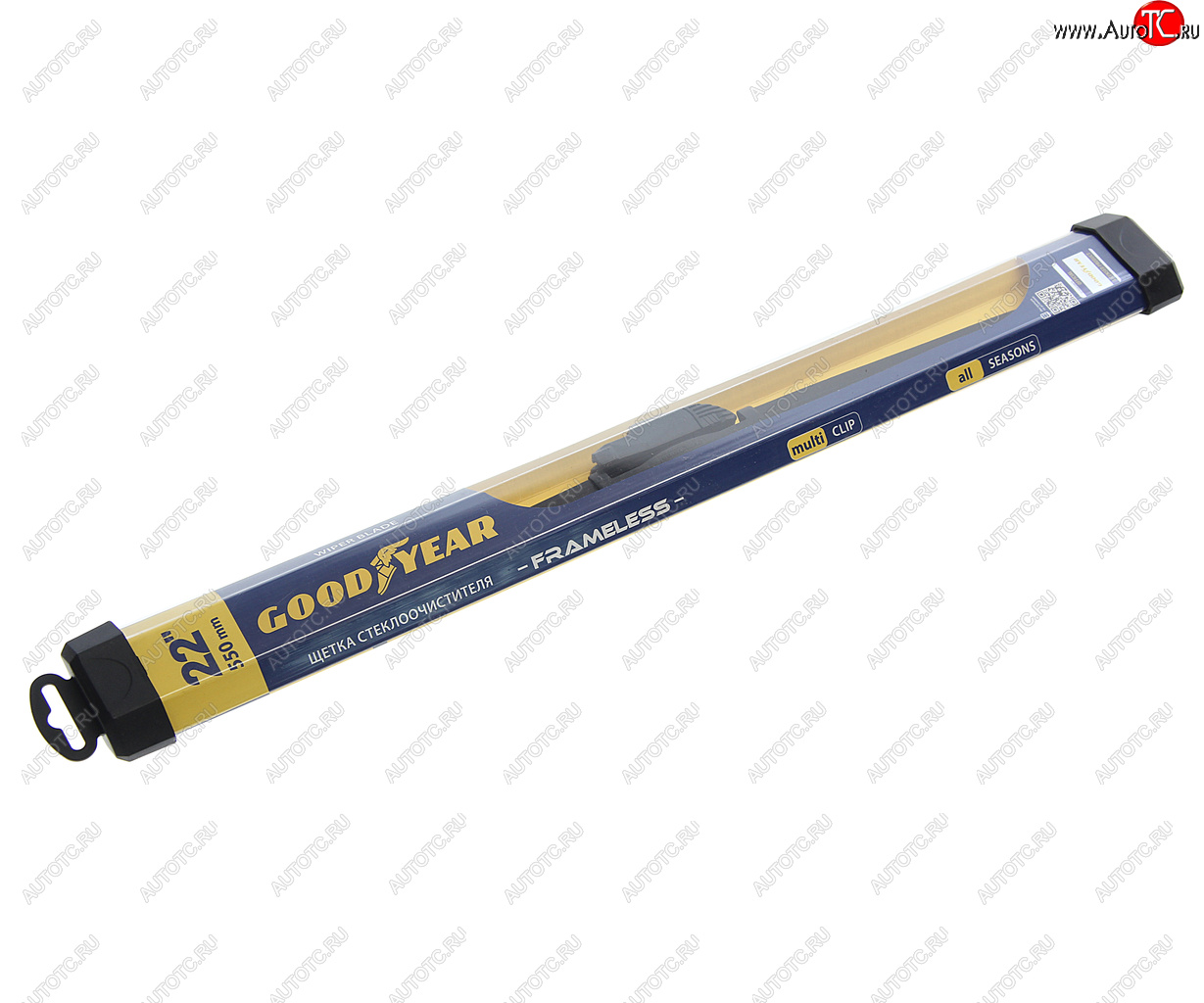 869 р. Щетка стеклоочистителя 550мм беcкаркасная Multiclip Frameless GOODYEAR GOODYEAR gy000422  с доставкой в г. Майкоп
