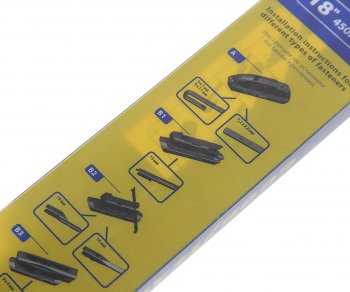 1 059 р. Щетка стеклоочистителя 450мм бескаркасная (8 адаптеров) Premium GOODYEAR GOODYEAR gy000438  с доставкой в г. Майкоп. Увеличить фотографию 3