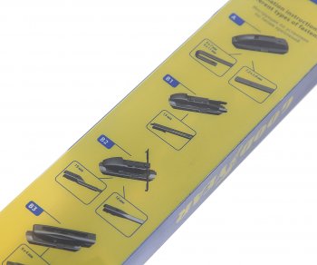 1 059 р. Щетка стеклоочистителя 480мм бескаркасная (8 адаптеров) Premium GOODYEAR GOODYEAR gy000439  с доставкой в г. Майкоп. Увеличить фотографию 3