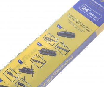 1 059 р. Щетка стеклоочистителя 600мм бескаркасная (8 адаптеров) Premium GOODYEAR GOODYEAR gy000444  с доставкой в г. Майкоп. Увеличить фотографию 3