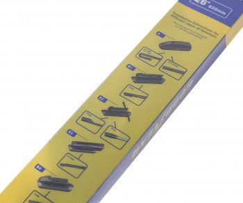 1 059 р. Щетка стеклоочистителя 650мм бескаркасная (8 адаптеров) Premium GOODYEAR GOODYEAR gy000446  с доставкой в г. Майкоп. Увеличить фотографию 2