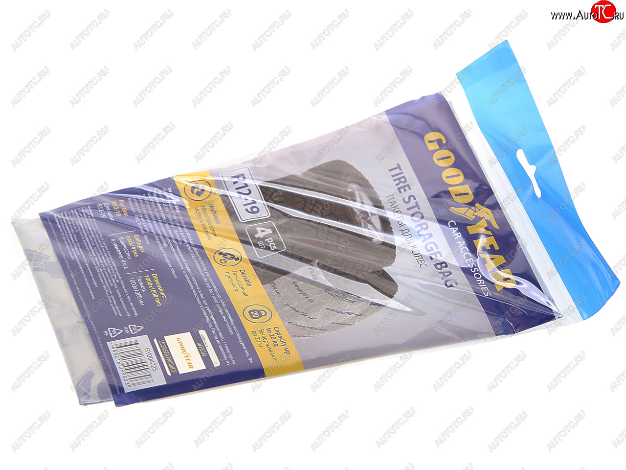 192 р. Пакет для покрышек 100х100см (R12-19) комплект 4шт. GOODYEAR GOODYEAR gy004025  с доставкой в г. Майкоп
