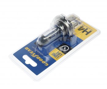 489 р. Лампа 12V H4 6055W P43t блистер (1шт.) Long Life GOODYEAR GOODYEAR gy014123  с доставкой в г. Майкоп. Увеличить фотографию 2