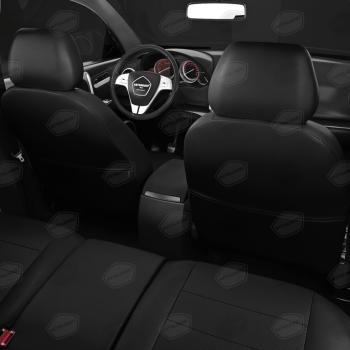 6 699 р. Авточехлы ГАЗель Next (1 низкий, 2 высоких) экокожа черные комплект AVTOLIDER AVTOLIDER gz30-0103-ec01  с доставкой в г. Майкоп. Увеличить фотографию 7