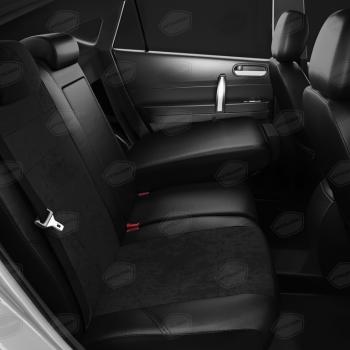 6 949 р. Авточехлы ГАЗель Next (3 высоких) экокожа-алькантара черные комплект AVTOLIDER AVTOLIDER gz30-0104-ec14  с доставкой в г. Майкоп. Увеличить фотографию 6