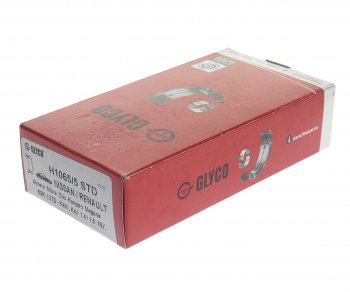 3 499 р. Вкладыши RENAULT Megane (03-) (1.5 DCI K9K) коренные (STD) комплект GLYCO GLYCO h10655std GLYCO h10655std  с доставкой в г. Майкоп. Увеличить фотографию 3