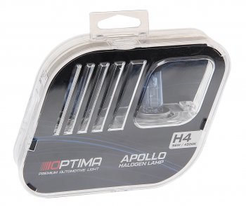 1 349 р. Лампа 12V H4 6055W P43t бокс (2шт.) Apollo OPTIMA OPTIMA haph4  с доставкой в г. Майкоп. Увеличить фотографию 1