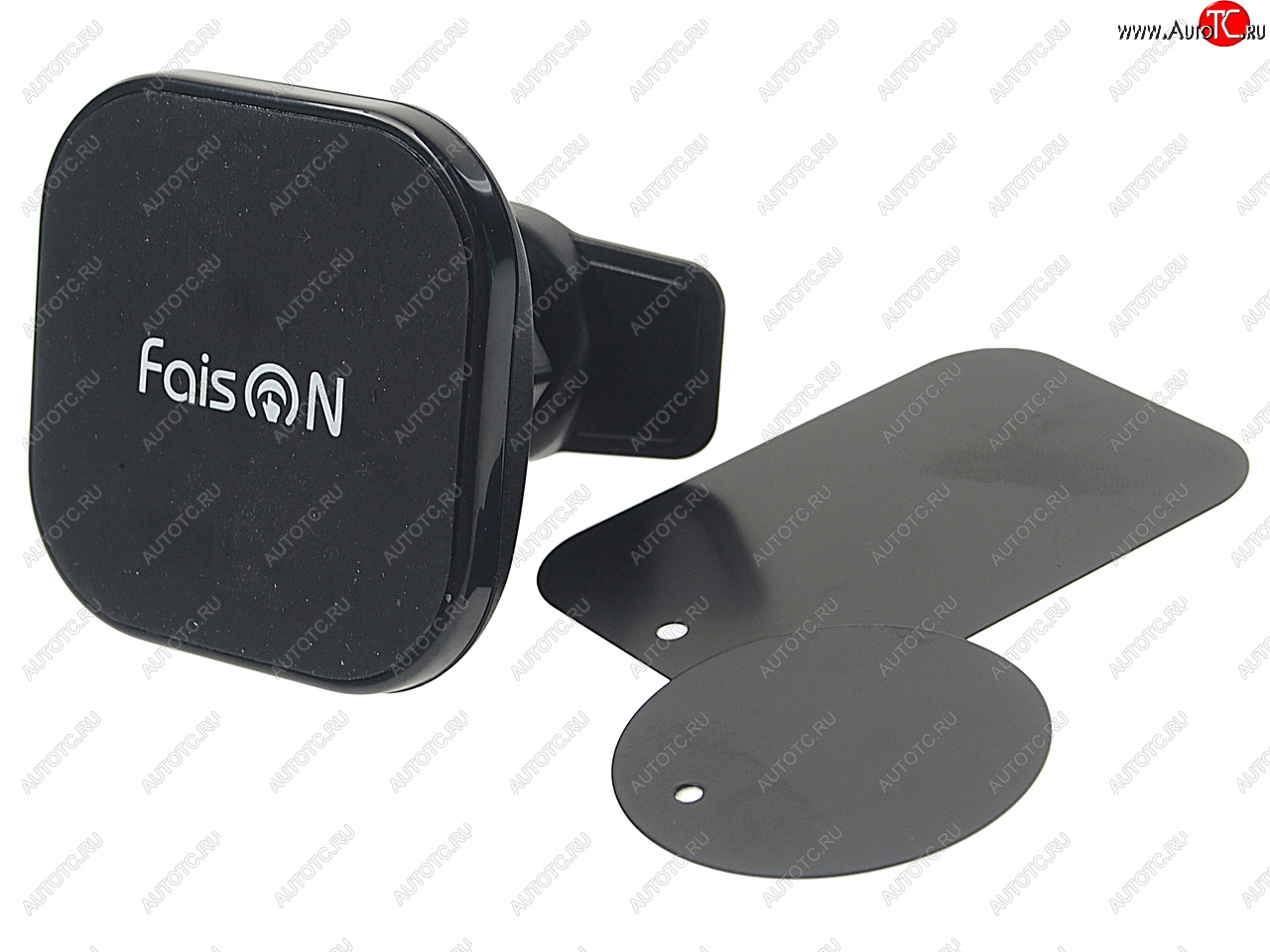 639 р. Держатель телефона на дефлектор магнитный FAISON FAISON h-cf011 black  с доставкой в г. Майкоп