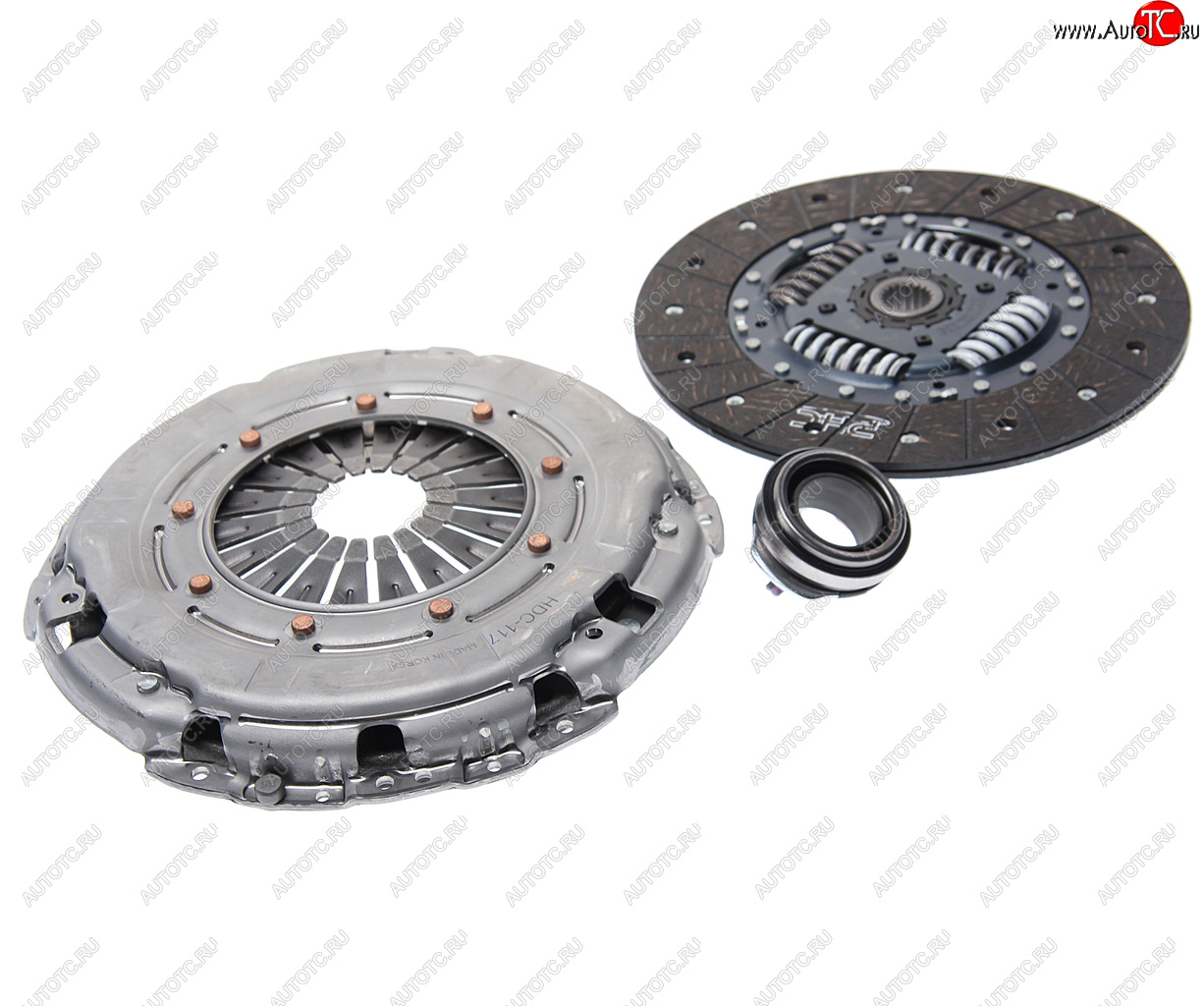 3 169 р. Сцепление HYUNDAI ix35 (10-) (1.7 D) KIA Ceed (09-) (1.6 D),Soul (08-) (1.6 D) комплект VALEO PHC VALEO PHC hdk-206  с доставкой в г. Майкоп