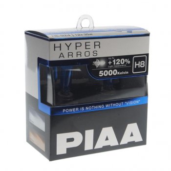 2 049 р. Лампа 12V H8 35W PGJ19-1 +120% 5000K бокс (2шт.) Hyper Arros PIAA PIAA (Пиаа) he-924-h8 PIAA (Пиаа) he-924-h8  с доставкой в г. Майкоп. Увеличить фотографию 1