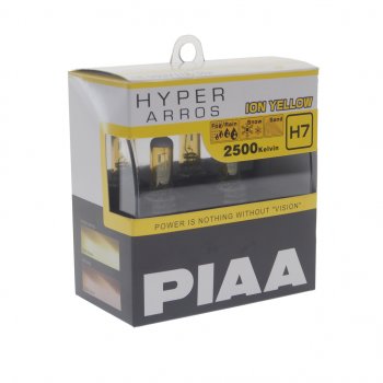 2 179 р. Лампа 12V H7 55W PX26d 2500K бокс (2шт.) Hyper Arros Ion Yellow PIAA PIAA (Пиаа) he-993y-h7 PIAA (Пиаа) he-993y-h7  с доставкой в г. Майкоп. Увеличить фотографию 1