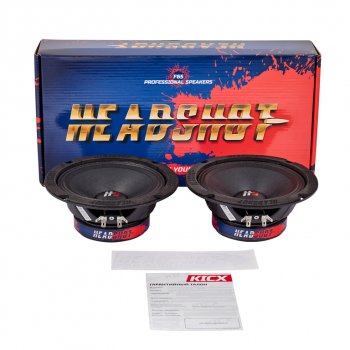 3 279 р. Колонки-мидбас 6 (16см) 150Вт KICX KICX headshot f65  с доставкой в г. Майкоп. Увеличить фотографию 6