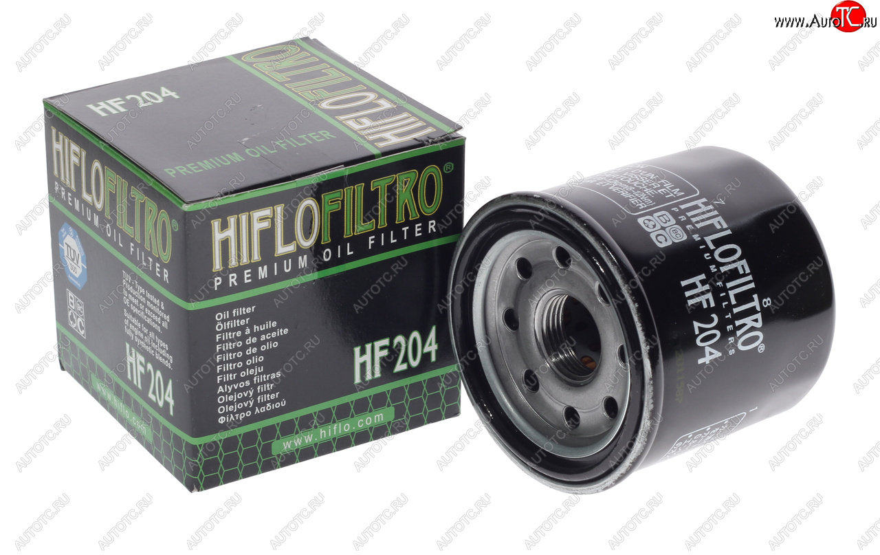 1 499 р. Фильтр масляный мото HONDA CBR600,VFR KAWASAKI YAMAHA HIFLO FILTRO HIFLO FILTRO hf204  с доставкой в г. Майкоп