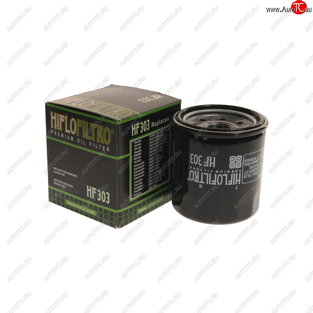 999 р. Фильтр масляный мото HONDA KAWASAKI YAMAHA HIFLO FILTRO HIFLO FILTRO hf303  с доставкой в г. Майкоп