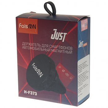 359 р. Держатель телефона на дефлектор магнитный FAISON FAISON h-f373 black  с доставкой в г. Майкоп. Увеличить фотографию 3