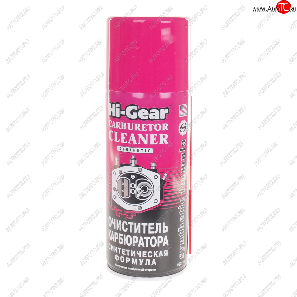 1 199 р. Очиститель карбюратора 354г аэрозоль СИНТ.ФОРМУЛА HI-GEAR HI-GEAR hg3116  с доставкой в г. Майкоп