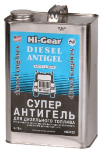 6 949 р. Антигель дизельного топлива 3.78л на 1900л HI-GEAR HI-GEAR hg3429  с доставкой в г. Майкоп. Увеличить фотографию 1