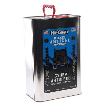 8 199 р. Антигель дизельного топлива 3.78л на 1900л HI-GEAR HI-GEAR hg3429r  с доставкой в г. Майкоп. Увеличить фотографию 1