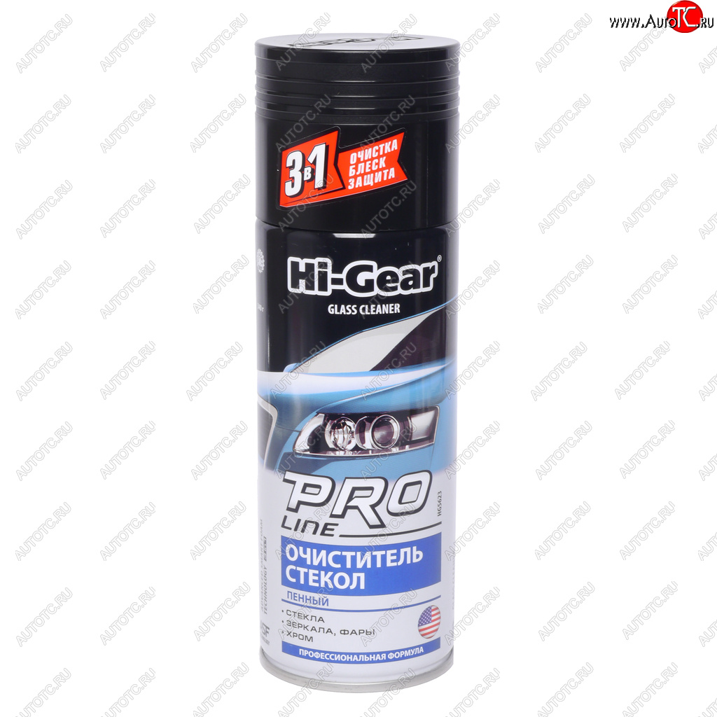 529 р. Очиститель стекол пенный PRO Line 340г HI-GEAR HI-GEAR hg5623  с доставкой в г. Майкоп