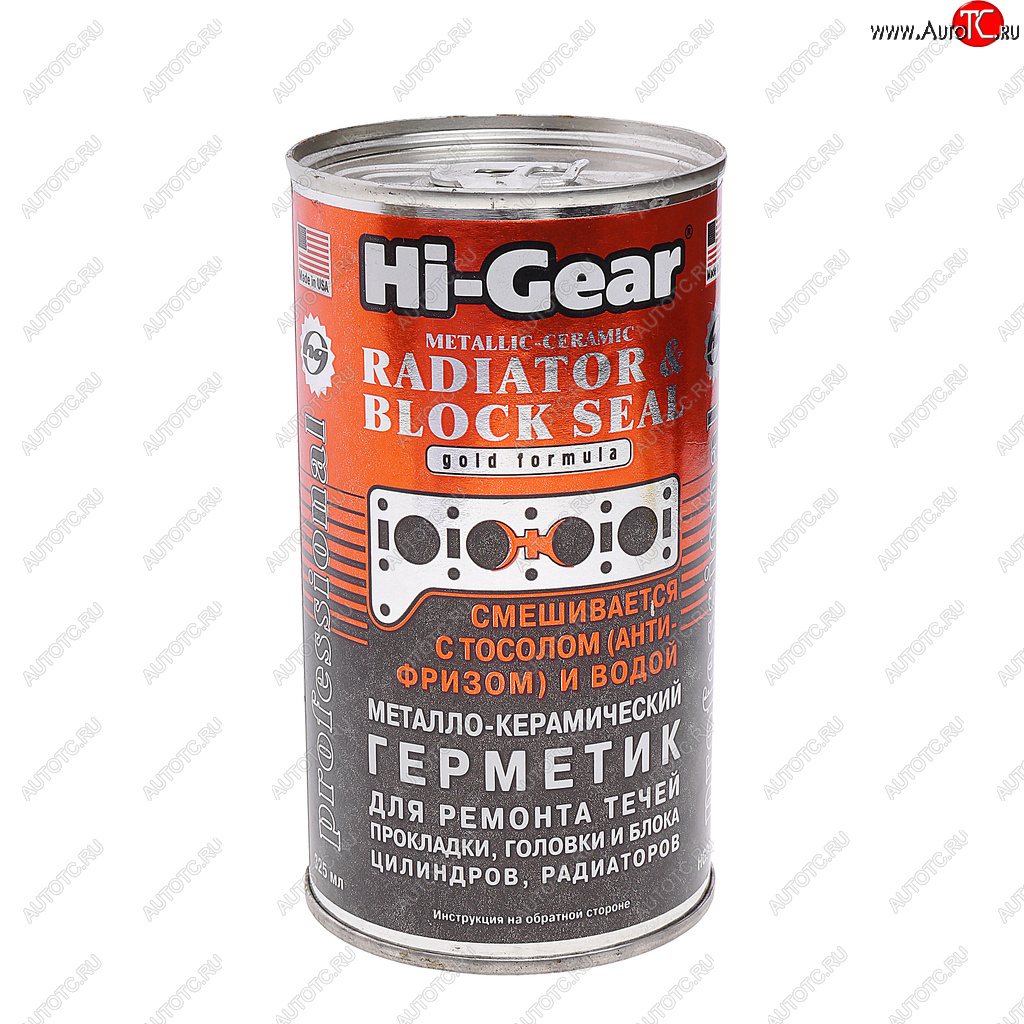 1 399 р. Герметик радиатора металлизированный 325мл HI-GEAR HI-GEAR hg9041  с доставкой в г. Майкоп