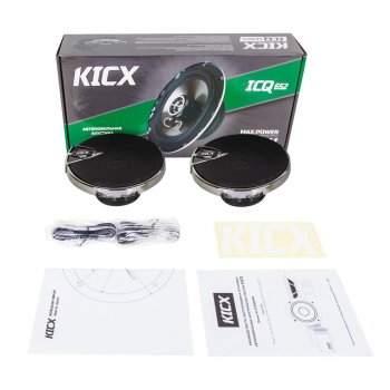 4 299 р. Колонки коаксиальные 6 (16см) 90Вт KICX KICX icq-652  с доставкой в г. Майкоп. Увеличить фотографию 5