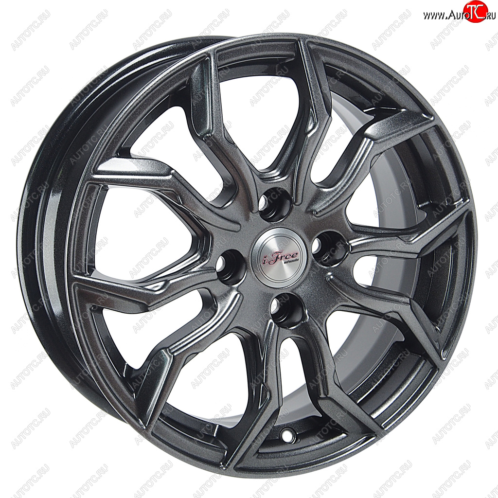 8 449 р. Диск колесный литой HYUNDAI Solaris KIA Rio R15 КС-1037 Бохо Хай вэй K&K ifree 4х100 ет42 d-54,1  с доставкой в г. Майкоп