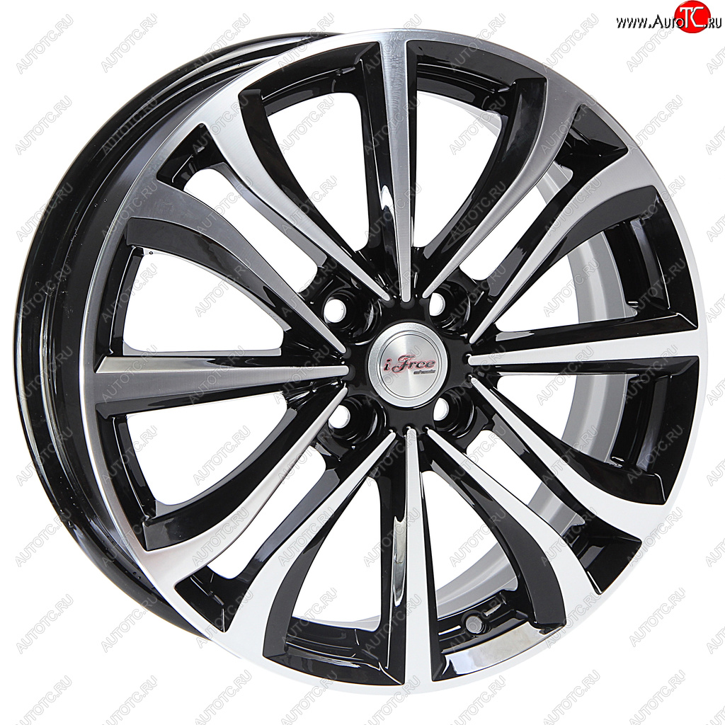 9 899 р. Диск колесный литой HYUNDAI Solaris KIA Rio R16 КС-938 Панган Блэк Джек K&K ifree 4х100 ет45 d-54,1  с доставкой в г. Майкоп