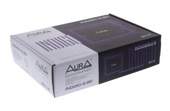 7 199 р. Усилитель автомобильный 2х80Вт AURA AURA indigo-2.80  с доставкой в г. Майкоп. Увеличить фотографию 4