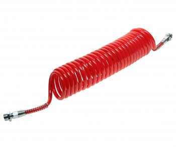 1 939 р. Шланг пневматический витой М22 L=7.5м (красный) Polyurethane STARTEC STARTEC inf.10.162  с доставкой в г. Майкоп. Увеличить фотографию 1