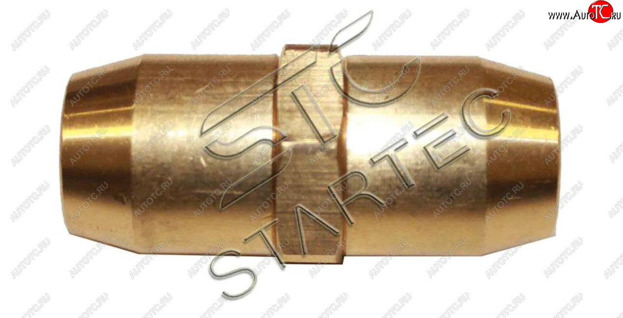 649 р. Соединитель трубки ПВХ,полиамид d=12х1.5мм прямой латунь STARTEC STARTEC inf.11.12  с доставкой в г. Майкоп
