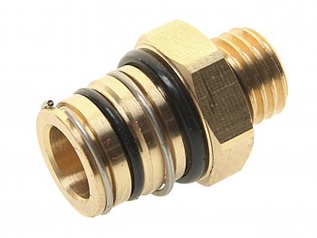 399 р. Соединитель переходник М12x1.5 P5 поворотный латунь STARTEC STARTEC inf.11.12p5  с доставкой в г. Майкоп. Увеличить фотографию 1