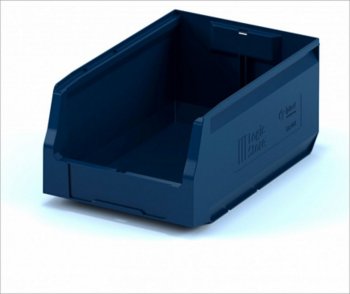 359 р. Лоток складской 350х225х150мм синий IPLAST IPLAST ip-272205  с доставкой в г. Майкоп. Увеличить фотографию 2